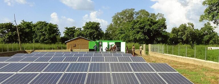 PV Diesel Hybrid Application - Borgou, Benin