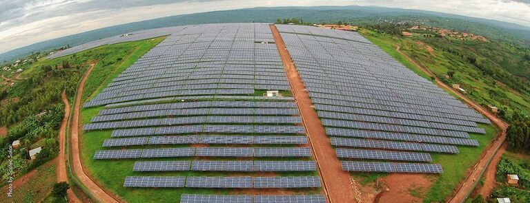 PV Power Plant Rwanda, East Africa